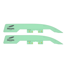 Indiana Long Tail River Click Fin 1'' (Set of 2)